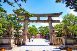 Sumiyoshi Taisha Shrine